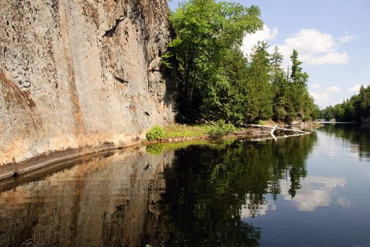 Picture of a typical beautiful North American landscape