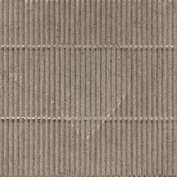 the old vintage textured Corrugated cardboard background