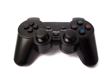 Black Gamepad for Video Games