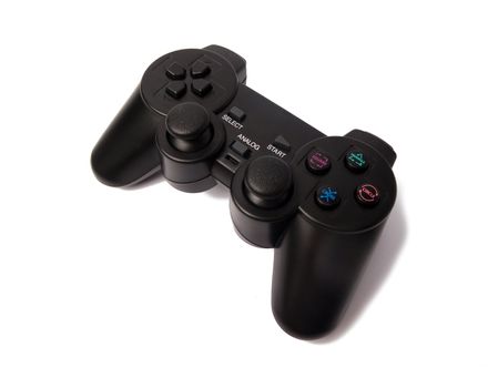 Black Gamepad for Video Games