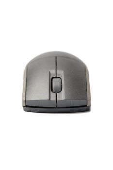 Gray Computer Mouse isolated on white background