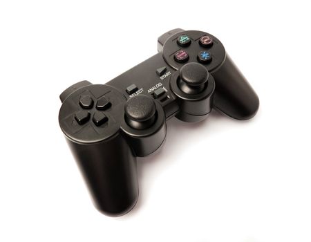 Black Gamepad for Video Games