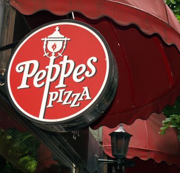 peppes pizza sign