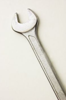 Close-up of wrench used by mechanics