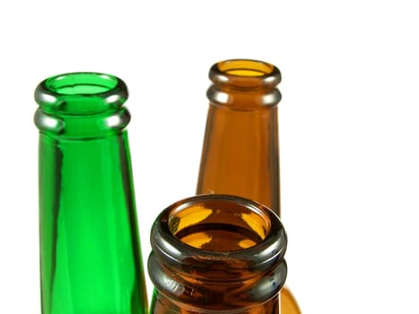 glass bottles