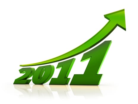 Business growth in 2011. Message of hope and prosperity