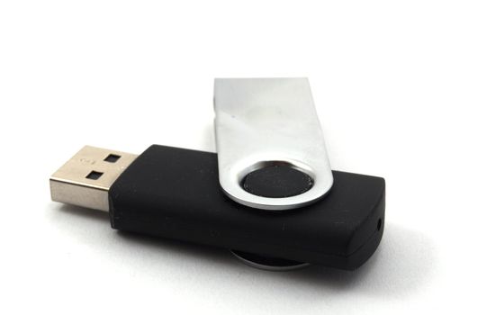 usb stick isolated on a white background
