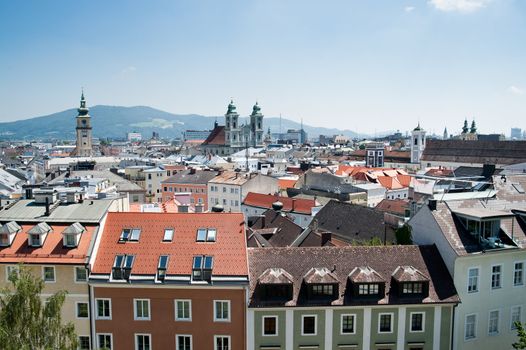 Baroque Part of Linz, Upper Austria