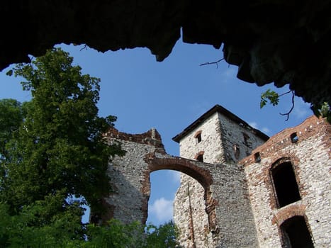 old ruined castle