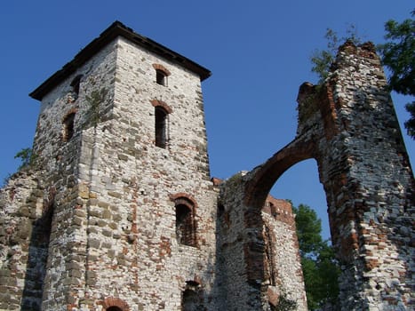 old ruined castle