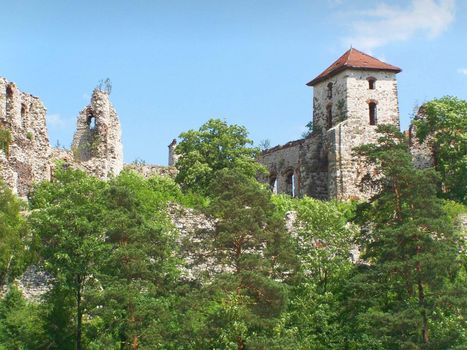 old ruined castle