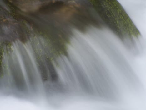 mountain waterfall