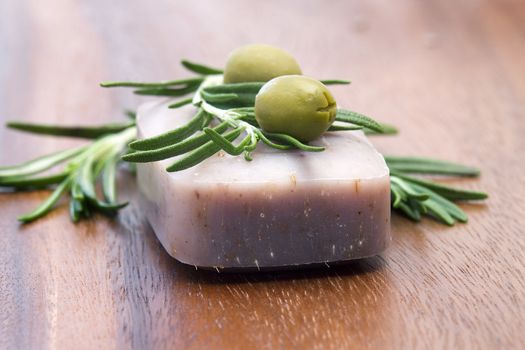 bar of natural soap