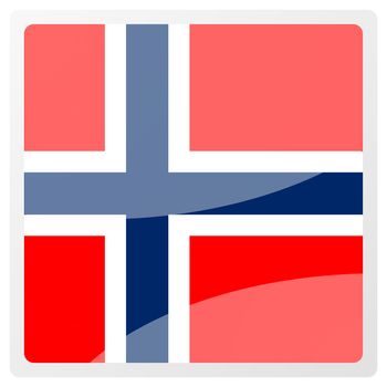 norwegian aqua button