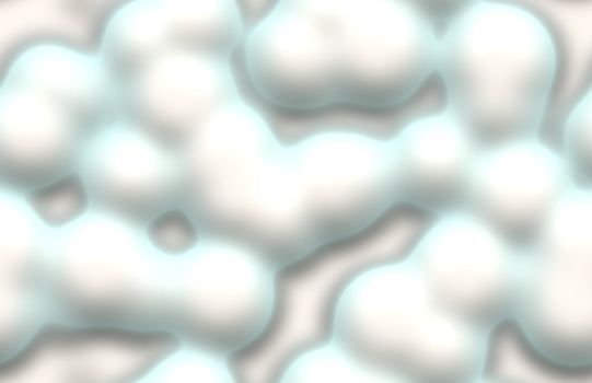 Seamless Snow Cartoon Background as a Frost