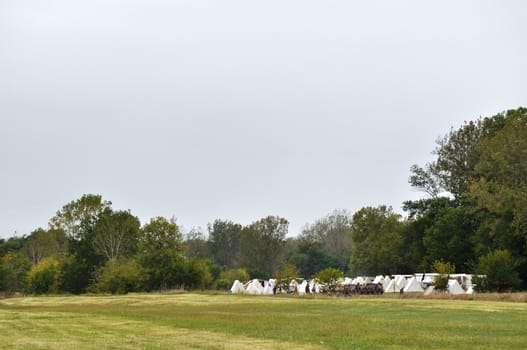 Civil War Re-enactment - Background