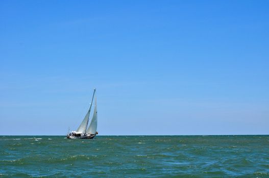 Boat on the ocean