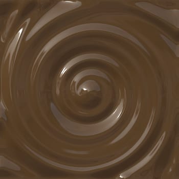 Chocolate Swirl Detail