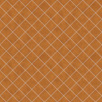 Realistic Illustration of Tiles Seamless Pattern