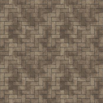 Street Pavement Illustration Seamless Pattern