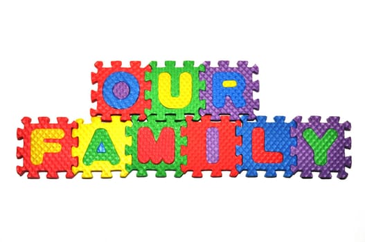 Our Family connected blocks