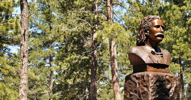 Deadwood - Wild Bill Statue Background