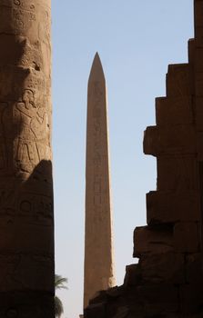 Obelisk Karnak Temple Luxor, Egypt
