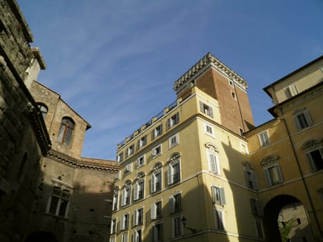 Rome - Trajan's forum and market: a complex of ancient architecture with XV Century additions