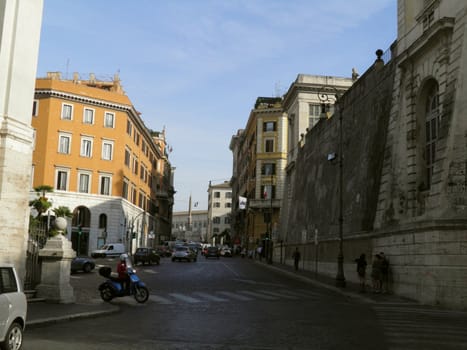 Rome - Trajan's forum and market: a complex of ancient architecture with XV Century additions