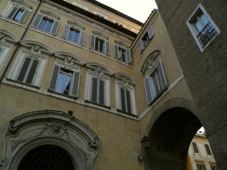 Rome - Trajan's forum and market: a complex of ancient architecture with XV Century additions