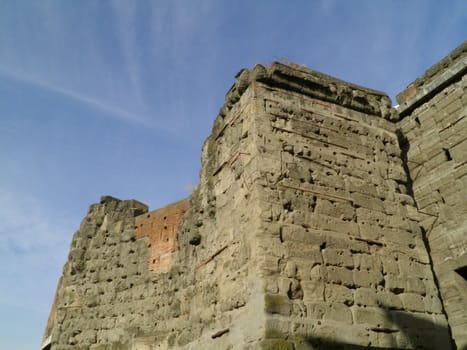 Rome - Trajan's forum and market: a complex of ancient architecture with XV Century additions