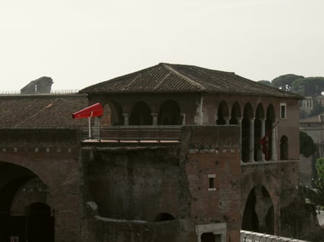Rome - Trajan's forum and market: a complex of ancient architecture with XV Century additions