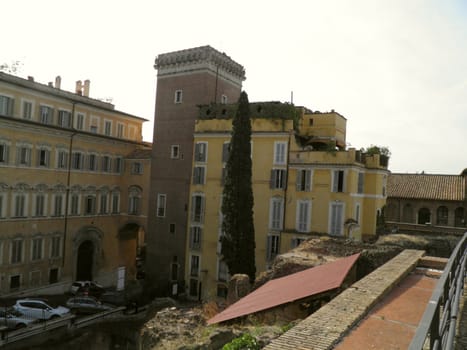 Rome - Trajan's forum and market: a complex of ancient architecture with XV Century additions