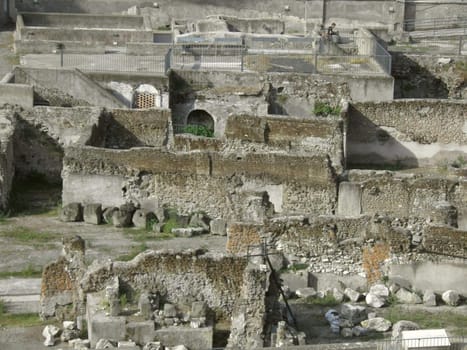 Rome - Trajan's forum and market: a complex of ancient architecture with XV Century additions