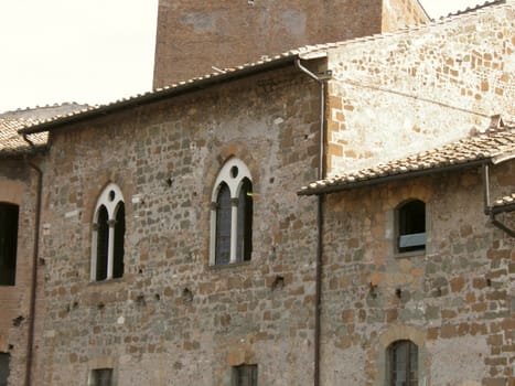 Rome - Trajan's forum and market: a complex of ancient architecture with XV Century additions