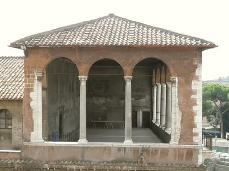 Rome - Trajan's forum and market: a complex of ancient architecture with XV Century additions