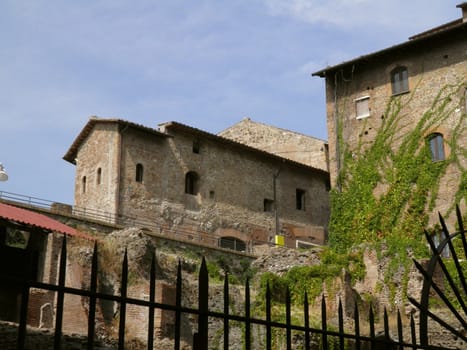 Rome - Trajan's forum and market: a complex of ancient architecture with XV Century additions