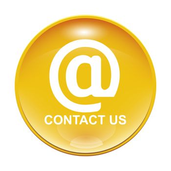 An image of a yellow contact us icon