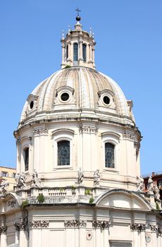 Chiesa del Santissimo Nome di Maria al Foro Traiano in Rome, Italy