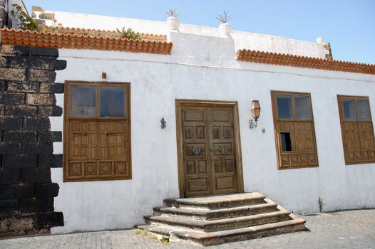 Very old house in Lanzarote, Spain