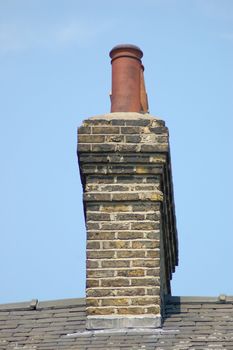 Typical brick chimney