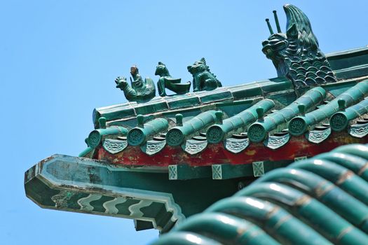 chinese temple roof