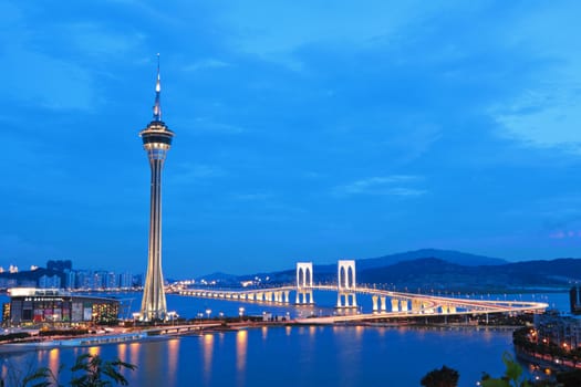 Macau at night