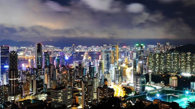 Modern urban landscape