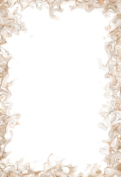 illustrated Frame with smoke effect
