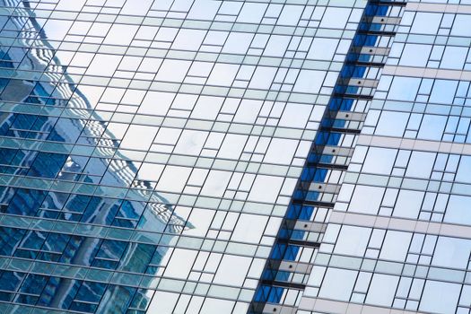 building glass wall