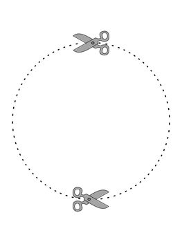 Illustration of coupon with scissors
