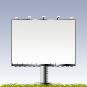 Grand outdoor billboard with room for your text