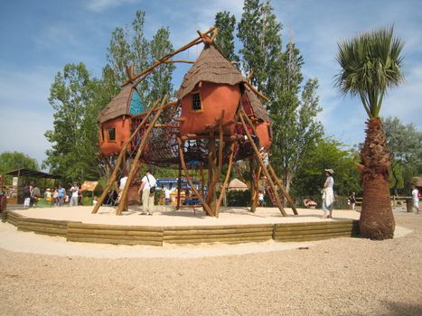 an original children playground in south France