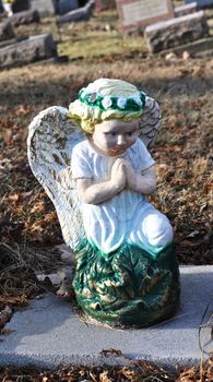 Gravesite - Angel - Blue Eyes